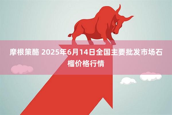 摩根策酪 2025年6月14日全国主要批发市场石榴价格行情
